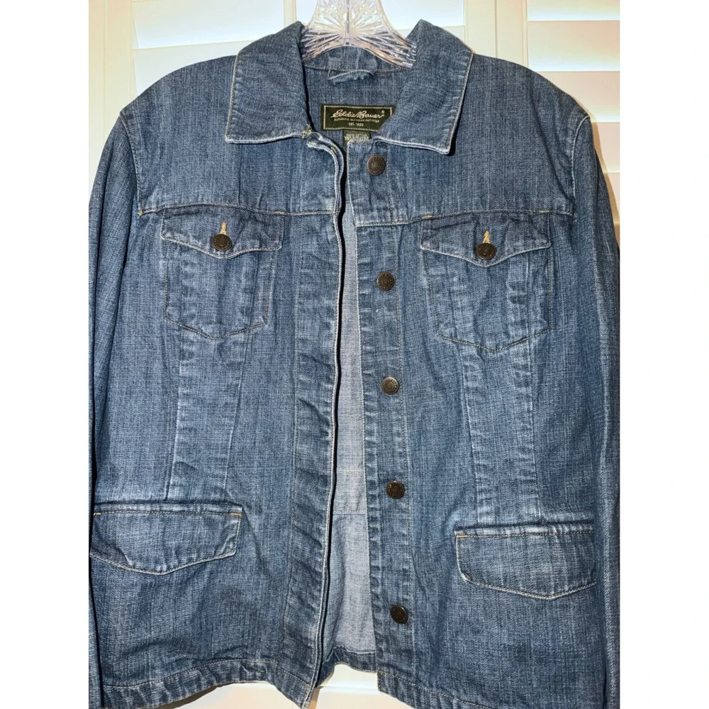 Eddie Bauer denim/jean jacket women